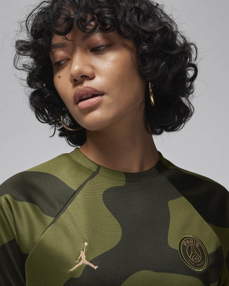 Nike Women's Paris Saint-Germain Academy Pro Fourth Jordan Dri-FIT Pre-Match Soccer Top 3