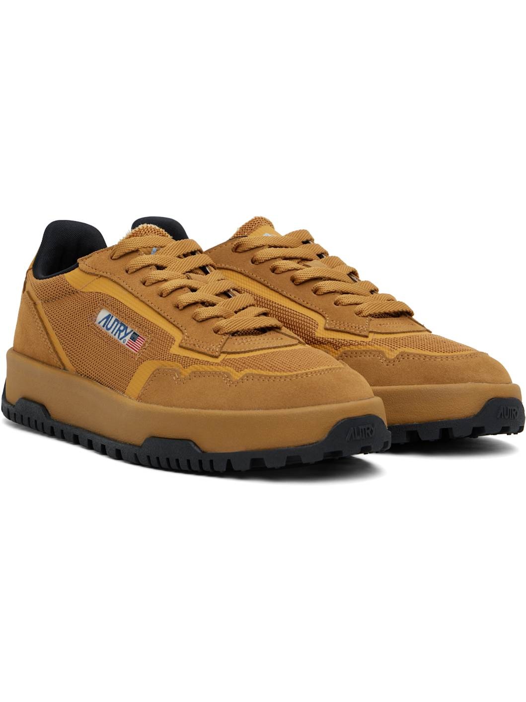 Tan Wildpace Low Sneakers - 4
