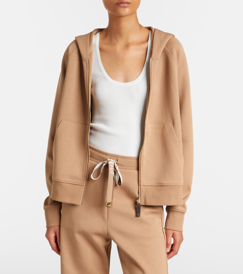 'S Max Mara Cotton-blend jersey hoodie outlook