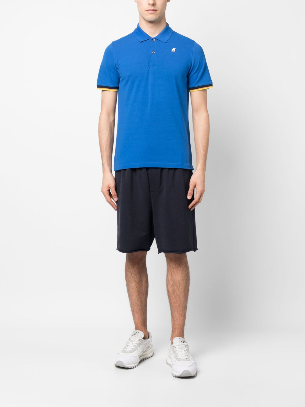 logo patch polo shirt - 2