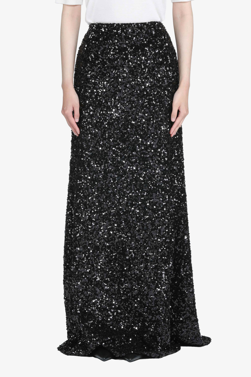 LONG SKIRT WITH SEQUINS 1