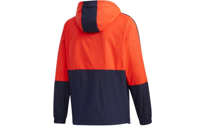 adidas adidas neo Casual Sports Jacket Orange Yellow GM2295 outlook