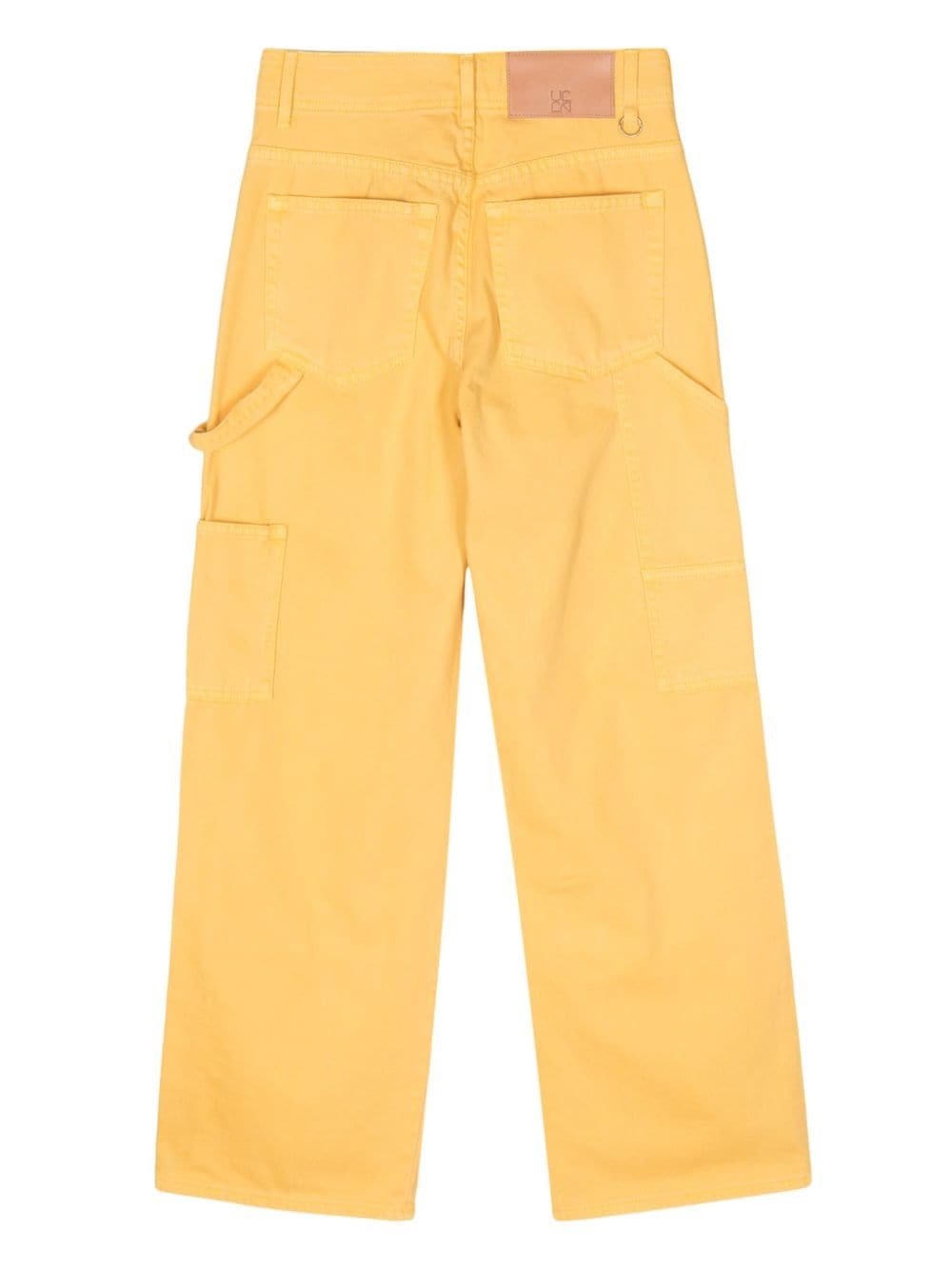 high-rise straight-leg jeans - 2