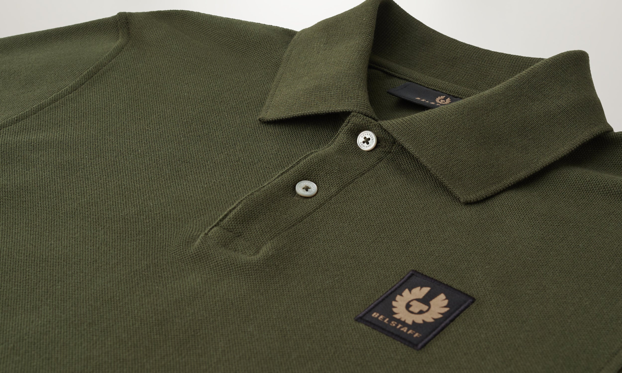 BELSTAFF LONG SLEEVED POLO - 3