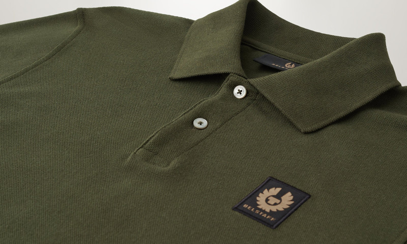 BELSTAFF LONG SLEEVED POLO 3