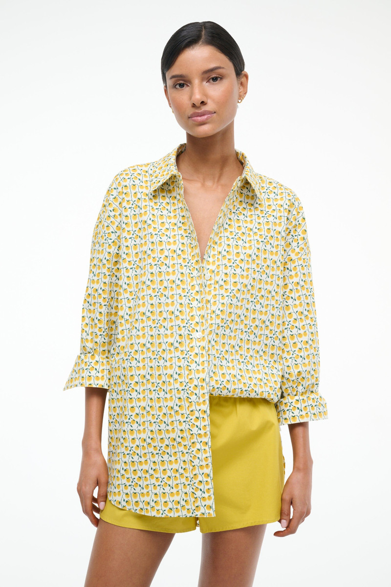 STAUD COLTON TOP ON THE VINE GOLDEN 1