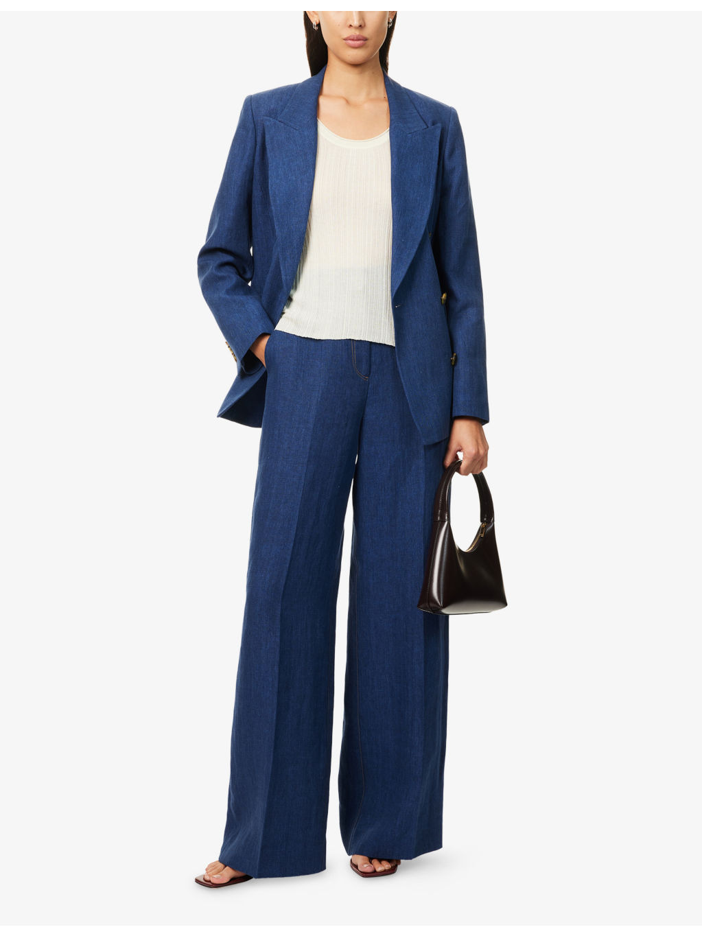 Citizens of Humanity x Argent Park Wide-Leg Linen Trousers - 2