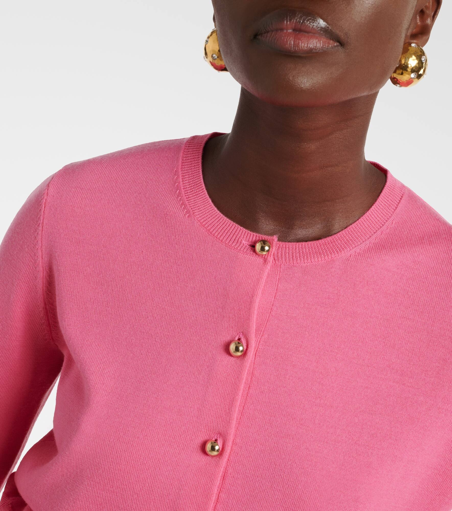 Virgin wool cardigan - 4