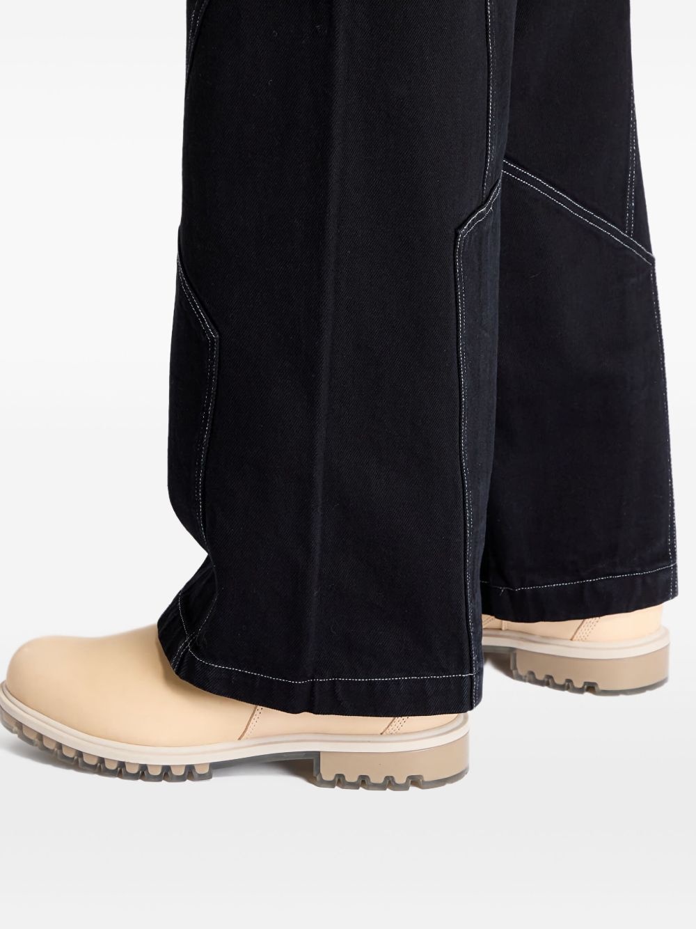 wide-leg jeans - 4
