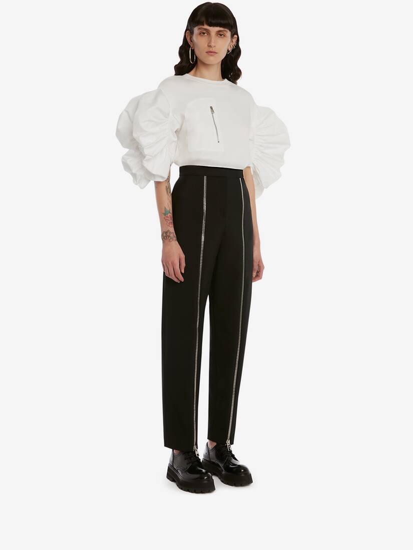 Parka T-shirt in Optical White - 3