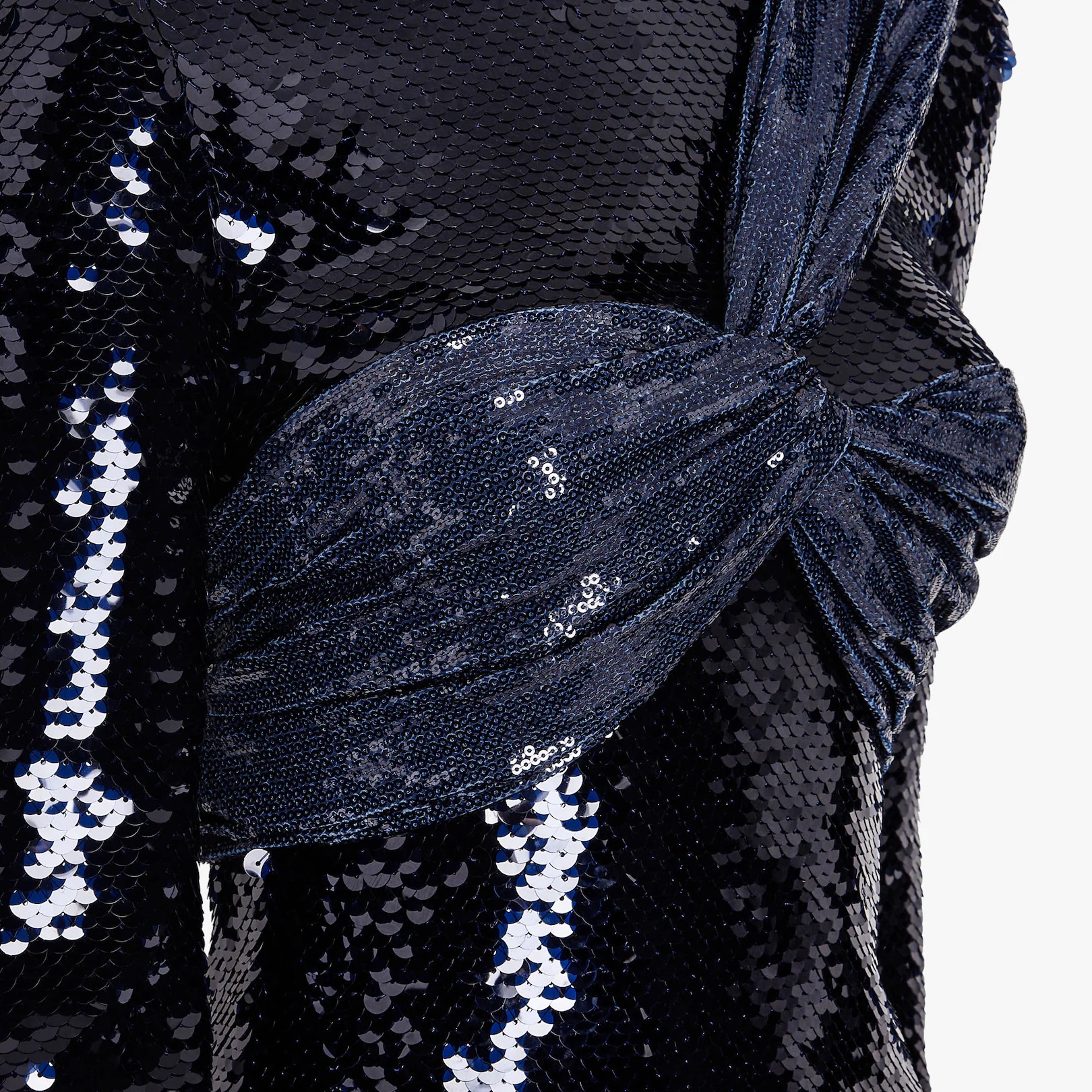 Blue sequin dress - 3