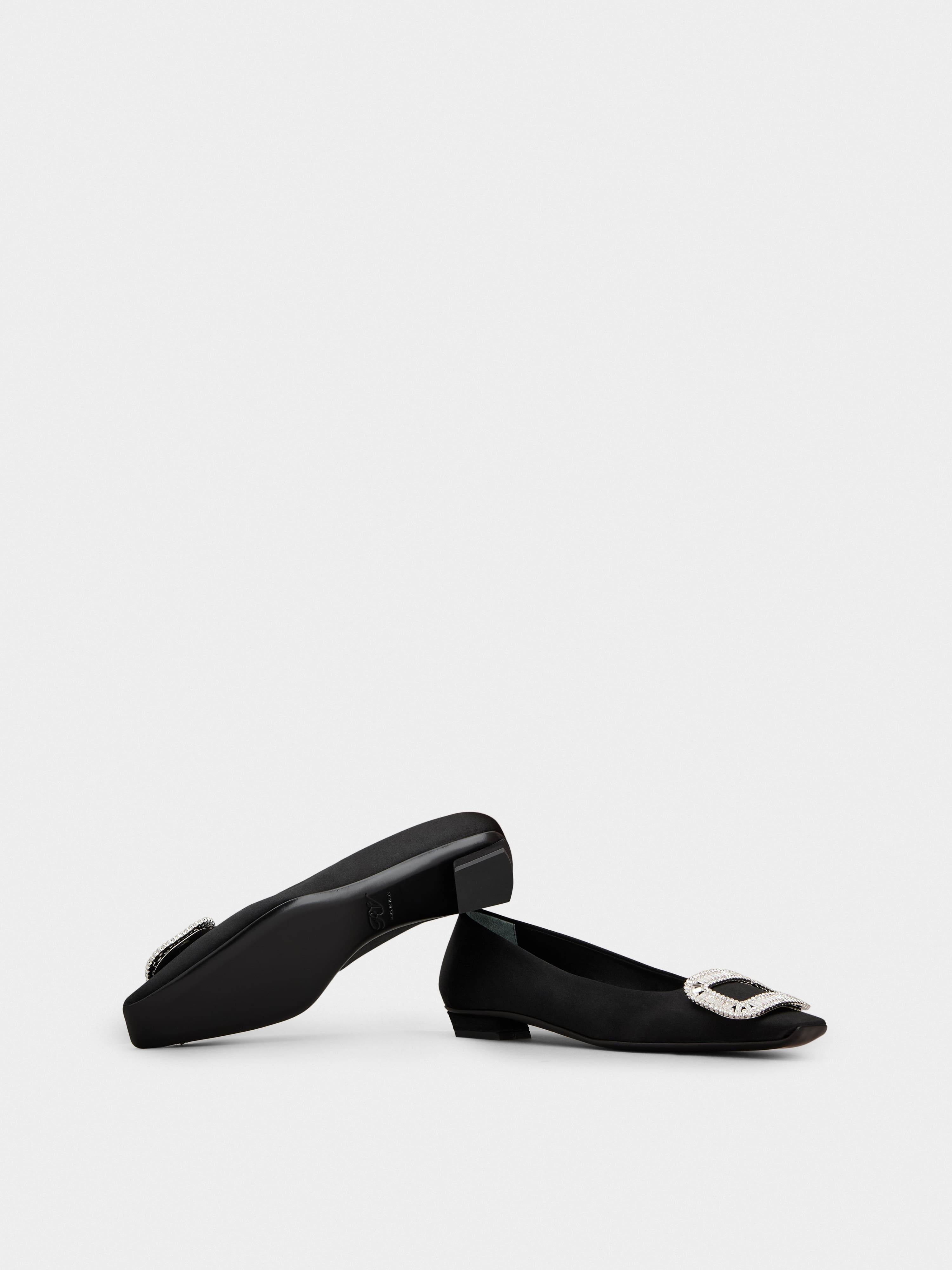 Belle Vivier Ballerinas in satin - 6