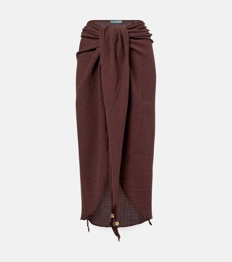 Winnie cotton beach cover-up 1