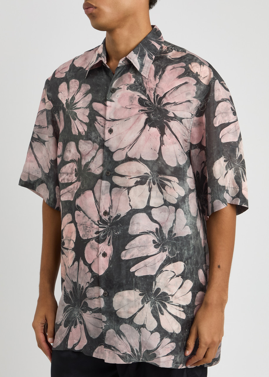Dries Van Noten Cassidye Floral-print Silk Shirt - 2