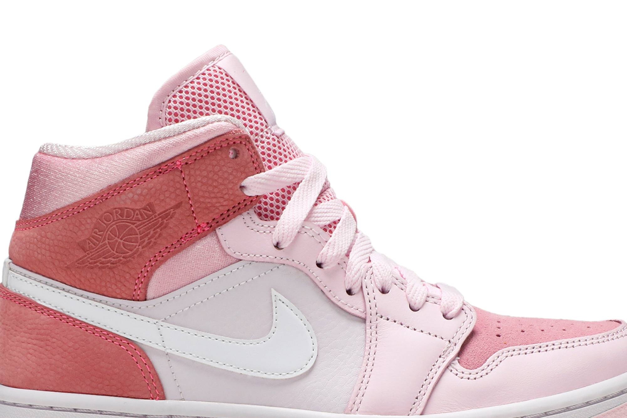 Wmns Air Jordan 1 Mid 'Digital Pink' - 2