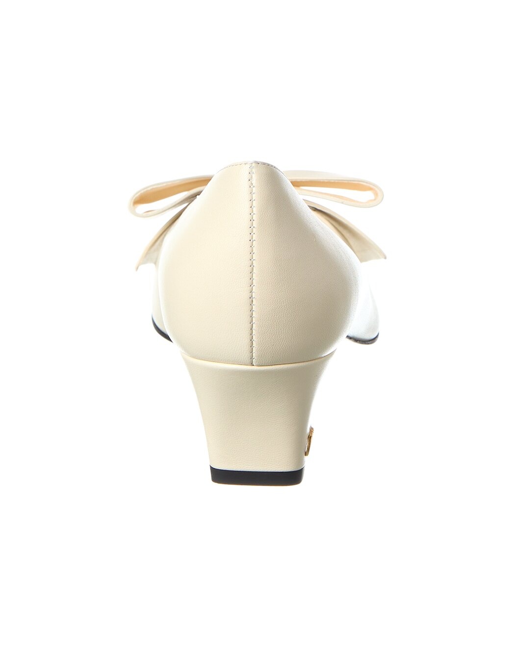 Valentino Bow 45 Leather Pump - 3