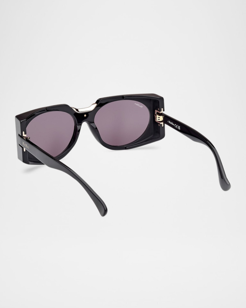 Max Mara Spark 5 Acetate Round Sunglasses outlook