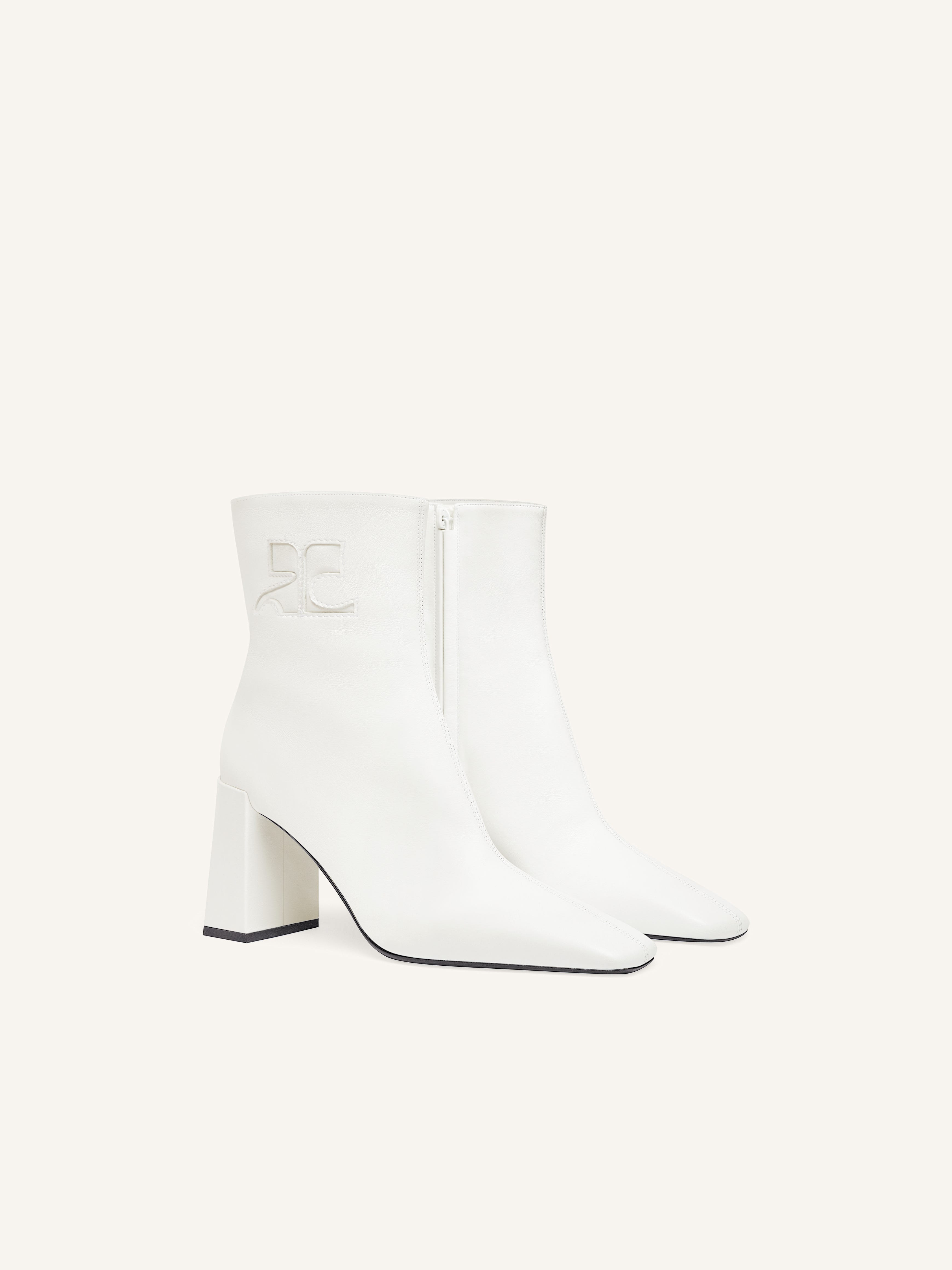 HERITAGE SHADOW LEATHER ANKLE BOOTS - 2