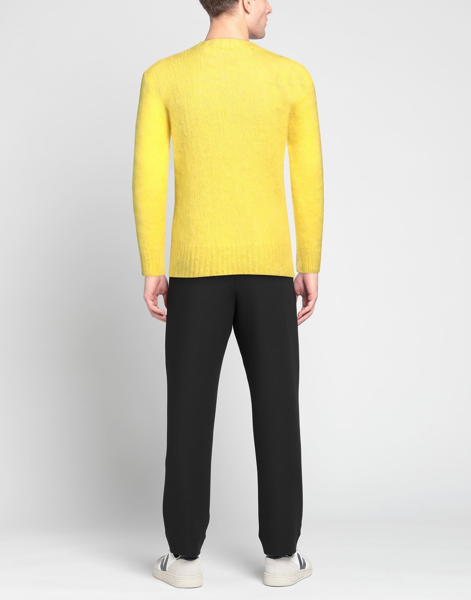 Yellow Men's Sweater - 3