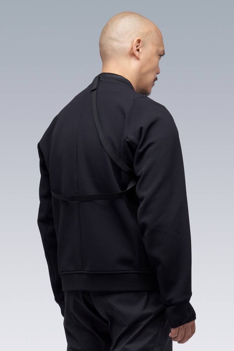 J90-SS schoeller® 3XDRY® WB-400™ Bomber Jacket Black 3