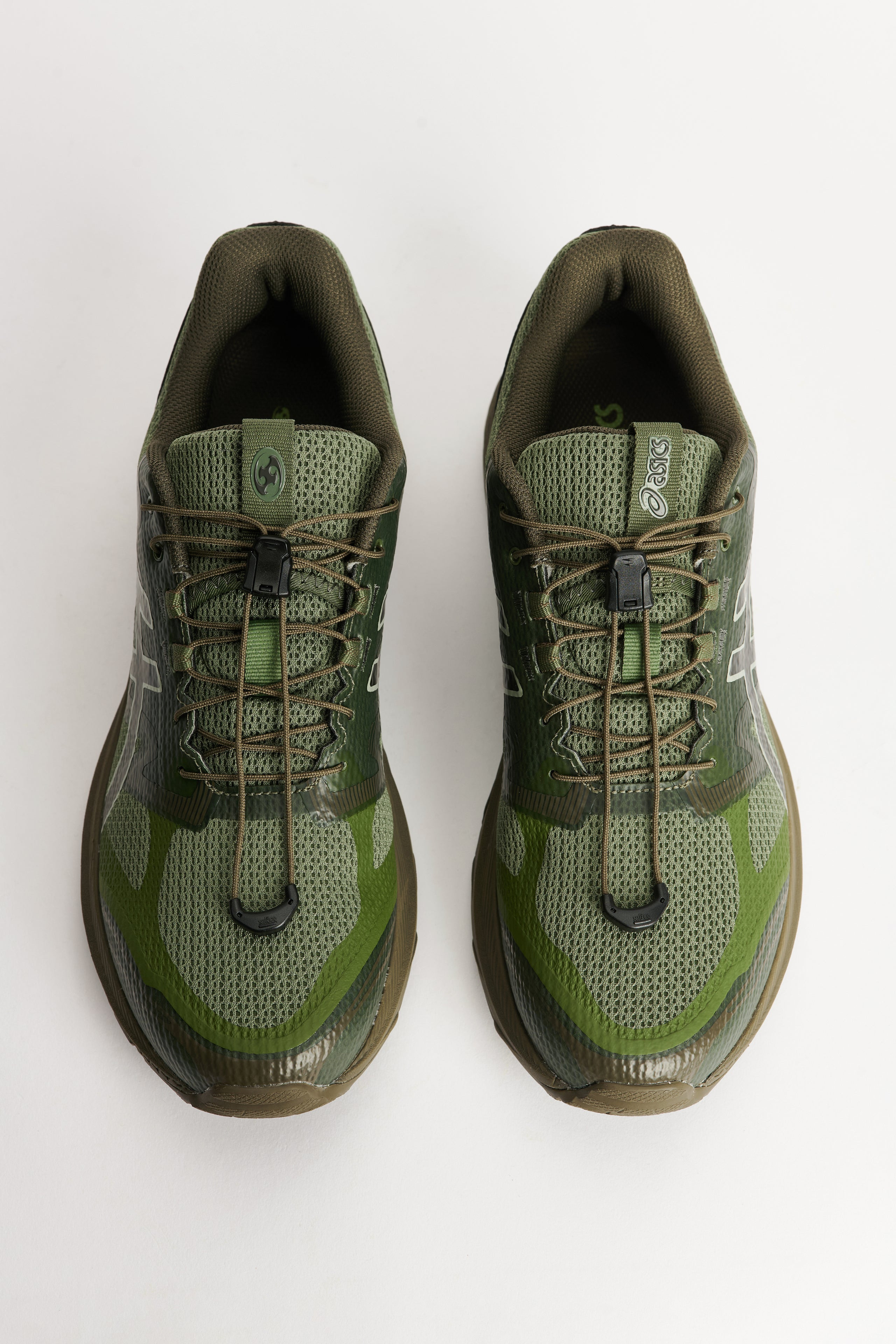 ASICS X SAN SAN GEAR GEL-TERRAIN BRONZE GREEN / TARMAC - 5
