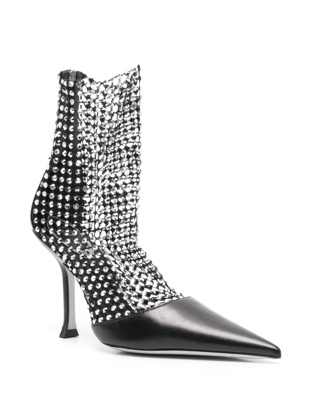 105mm crystal-embellished pumps - 2