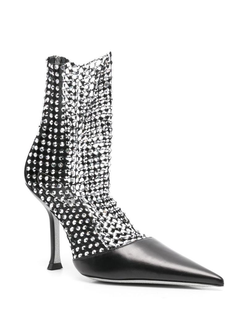 RENE CAOVILLA 105mm crystal-embellished pumps outlook