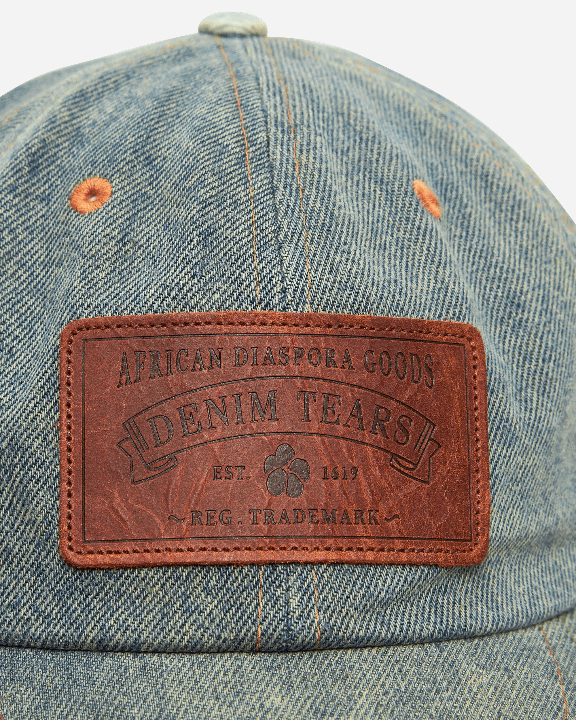 Denim Tears Denim Trucker Hat Mid Indigo / Blue - 6
