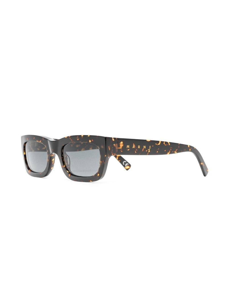 Marni CWE rectangular-frame sunglasses outlook