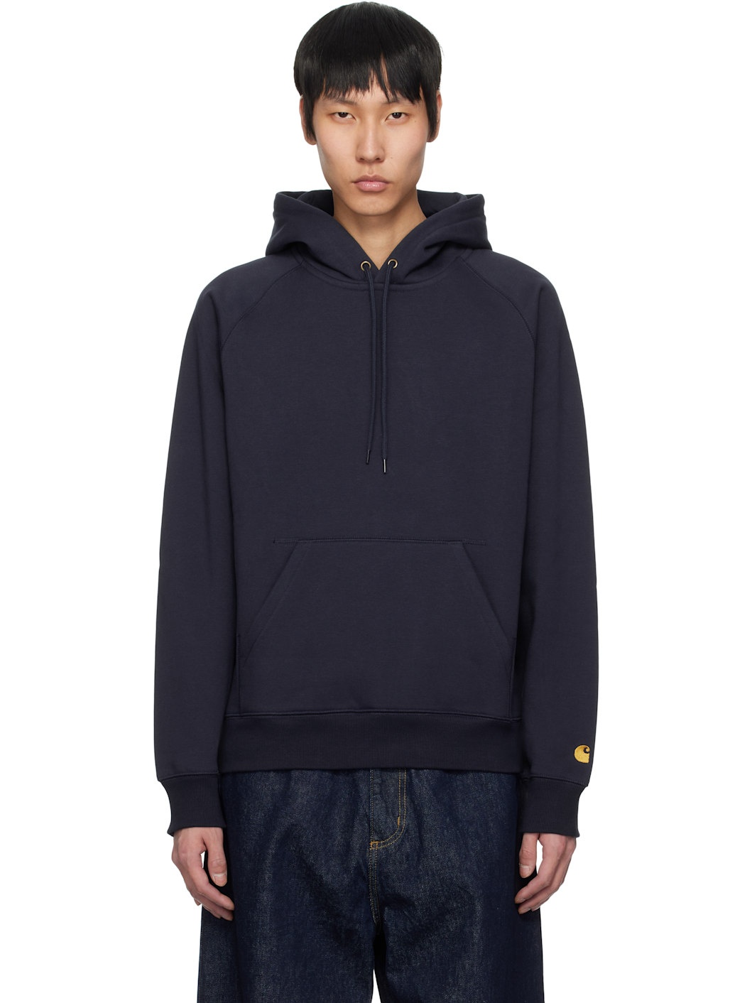 Navy Chase Hoodie - 1
