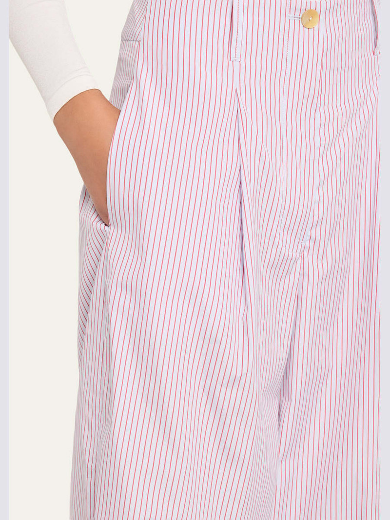 The Dean Pinstripe Organic Cotton Pants 5