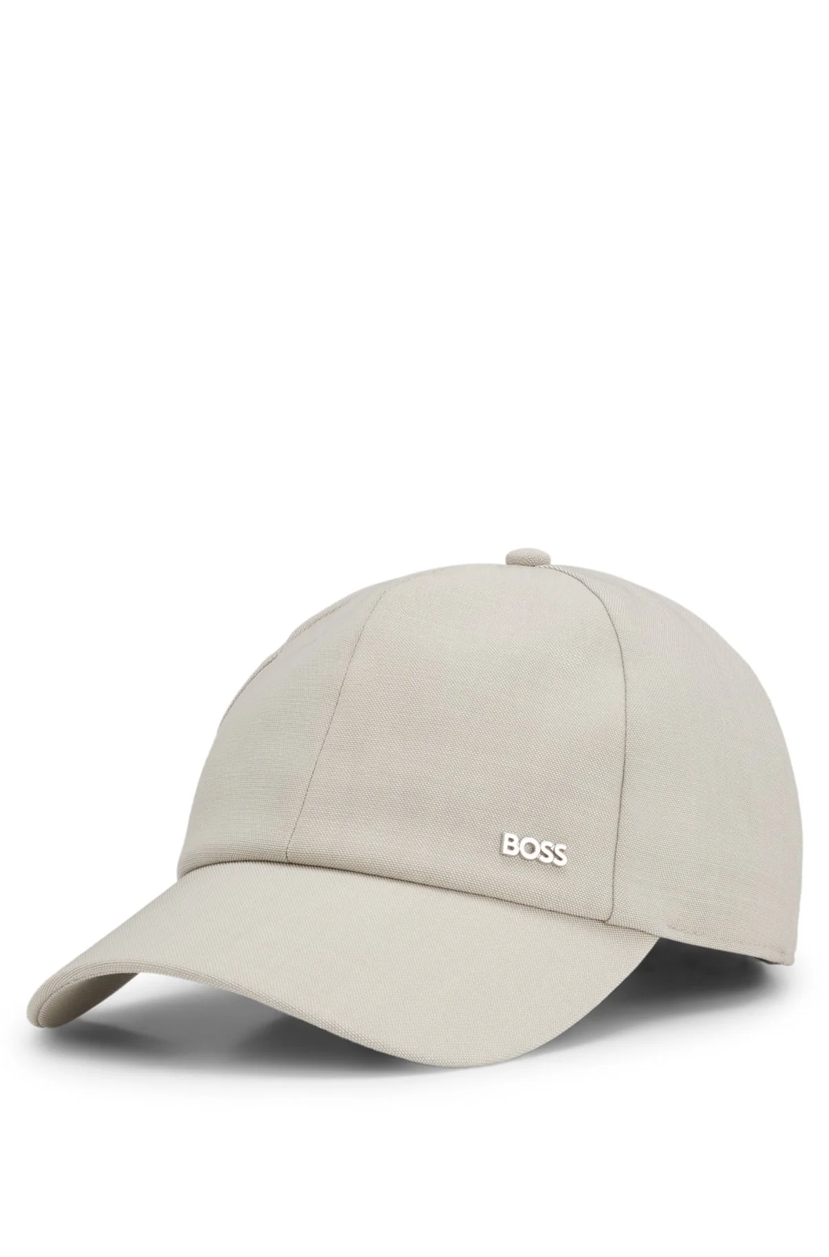 CAP IN VIRGIN WOOL WITH LOGO TRIM - 1