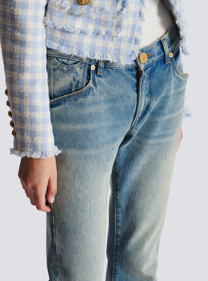 Western bootcut denim jeans 7