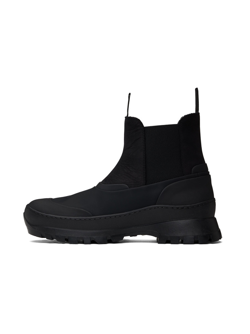 Black Hiker Chelsea Boots 3