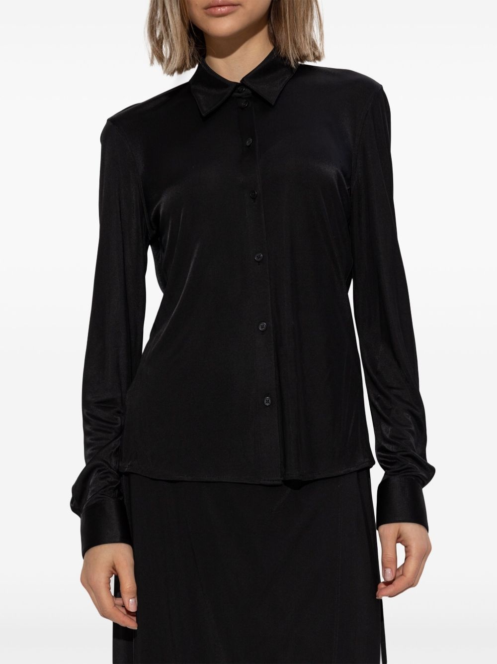 fluid jersey shirt - 3