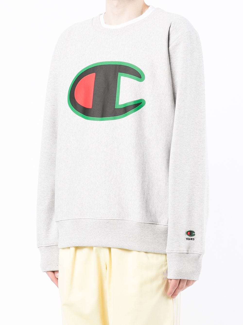 x Champion logo-print sweatshirt - 3