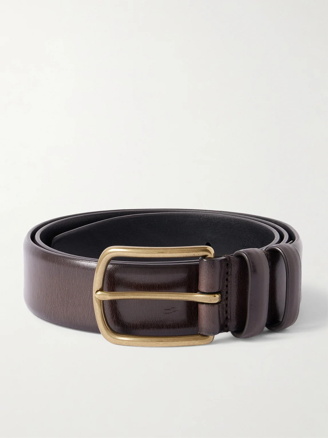 3.5cm Leather Belt - 1