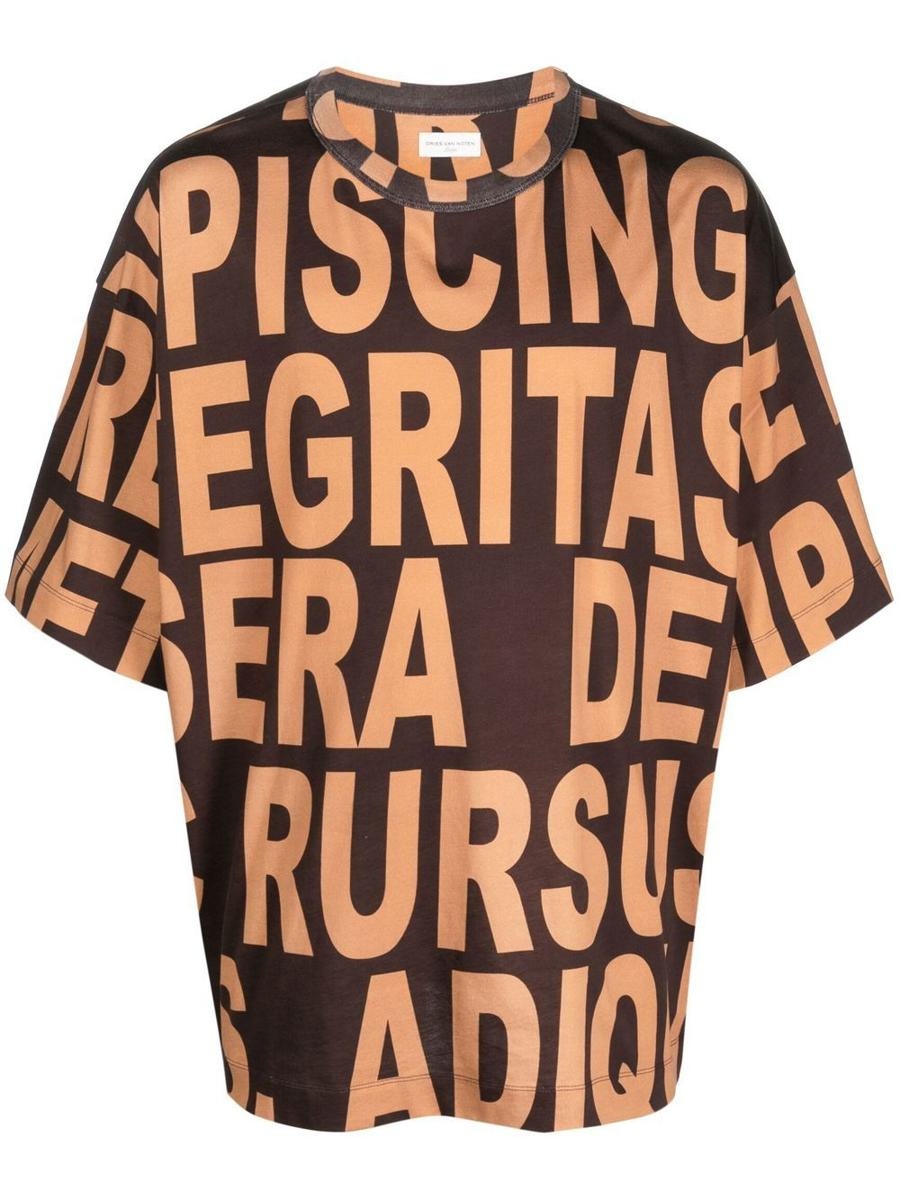 Dries Van Noten DRIES VAN NOTEN HEIN PR 6615 M.K.T-SHIRT CLOTHING - 1