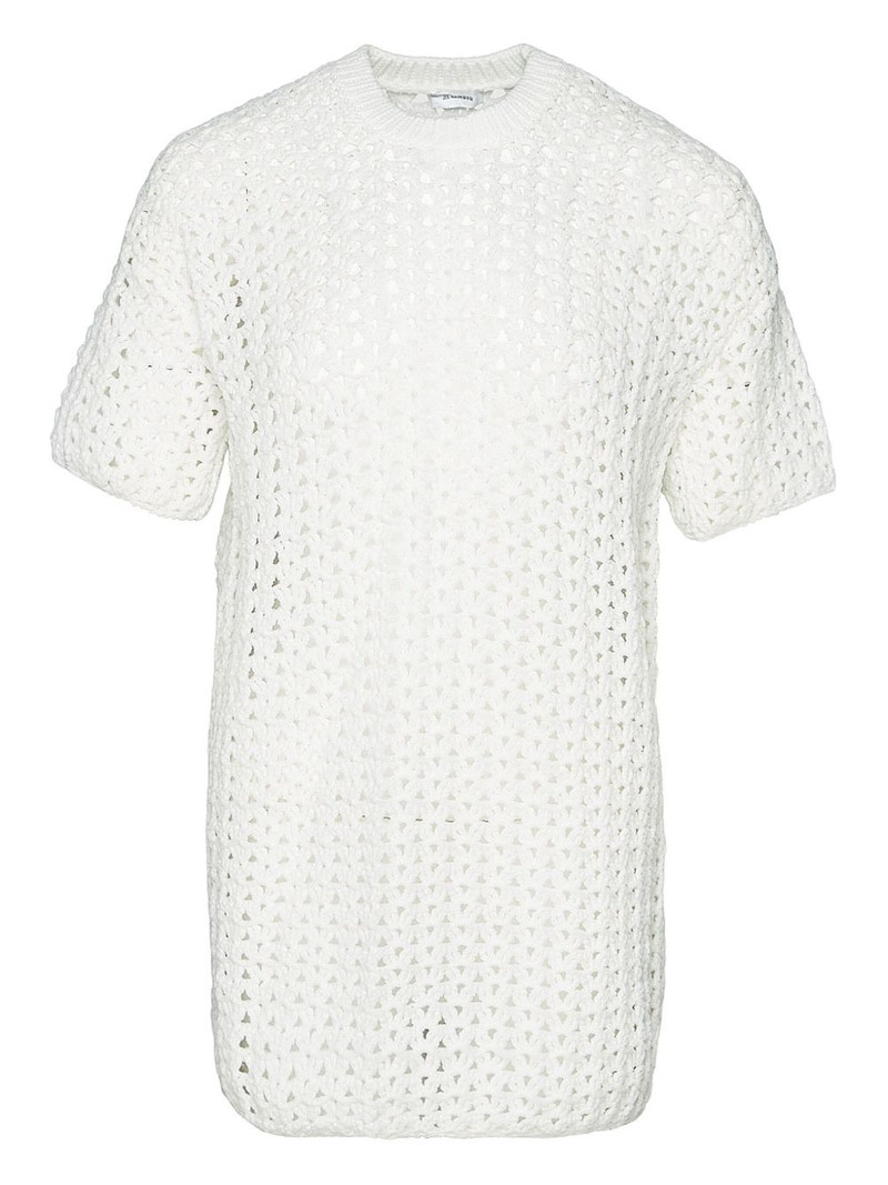 crochet-knit T-shirt 1