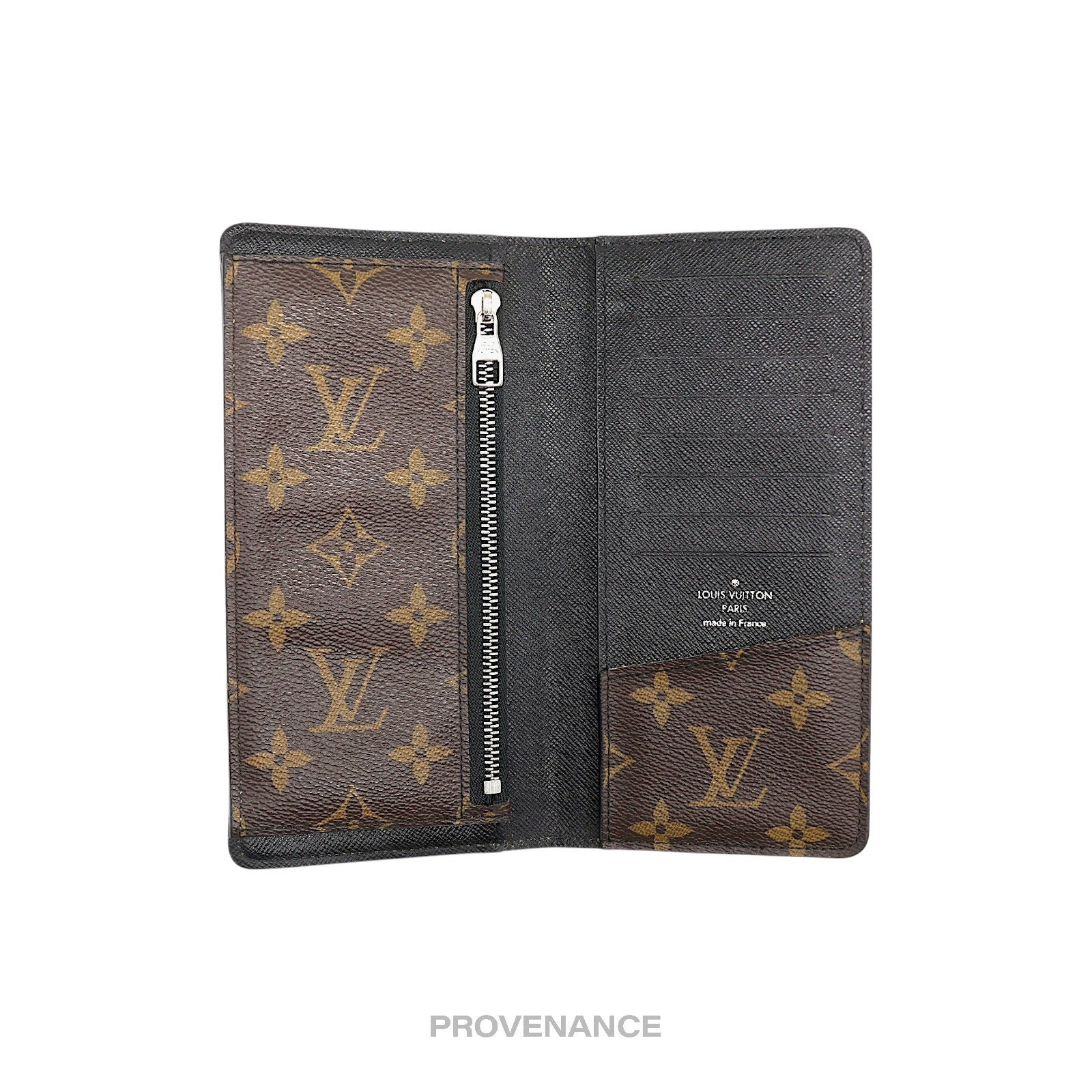 Louis Vuitton Tanon Long Wallet - Monogram Macassar - 6
