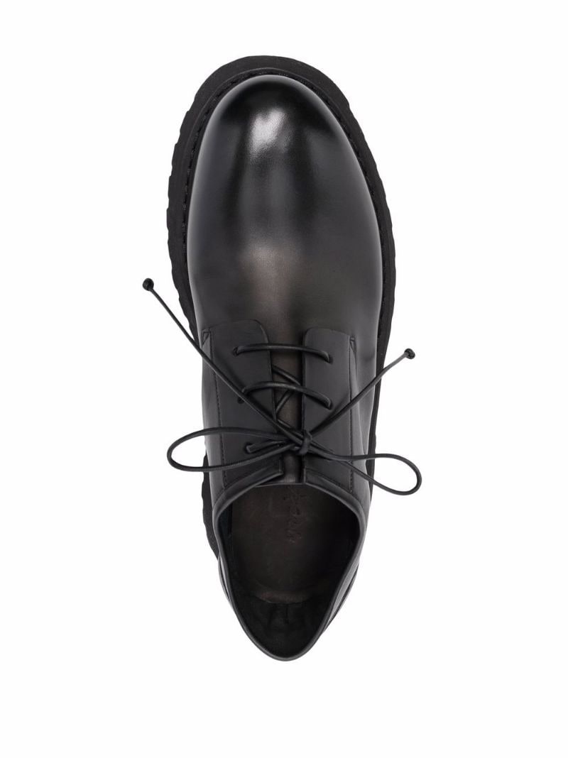 lace-up leather shoes - 5