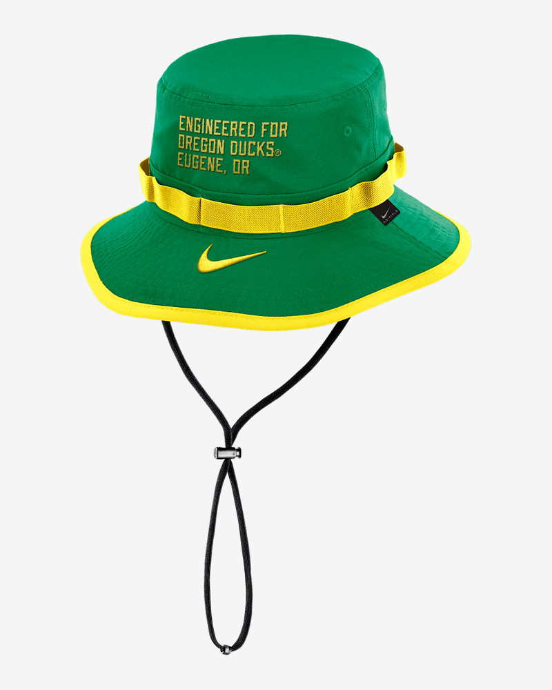 Nike Oregon Sideline Apex Gameday Boonie Men's Nike Dri-FIT College Bucket Hat outlook