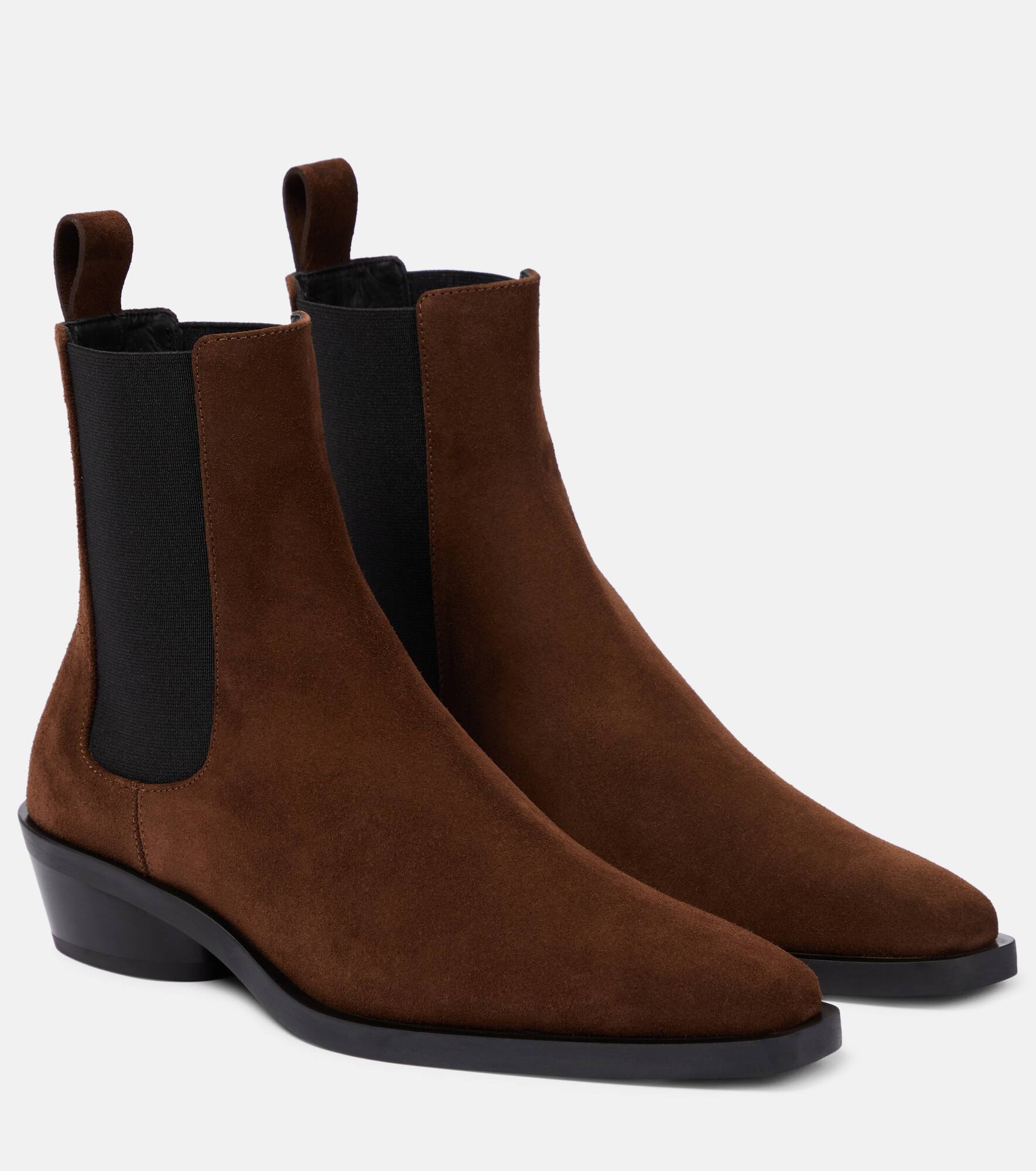 Bronco suede Chelsea boots - 1