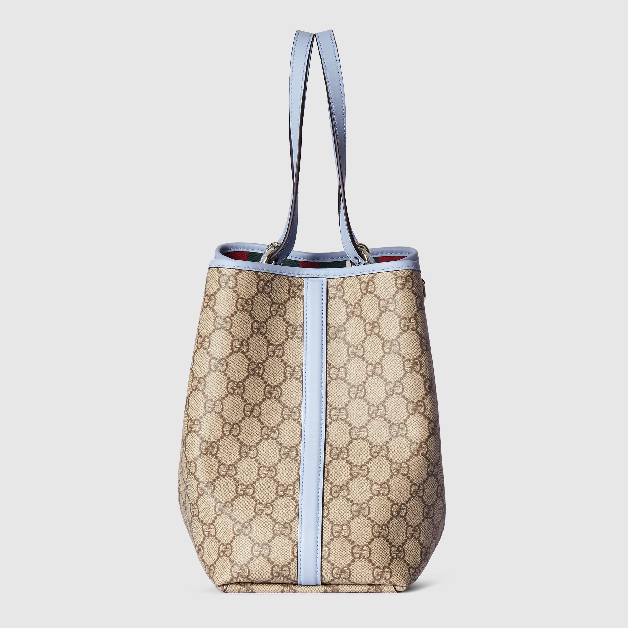 GG Emblem large tote bag - 8