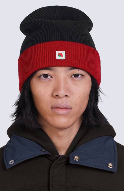 KENZO 'Takada' Crest reversible wool cap outlook