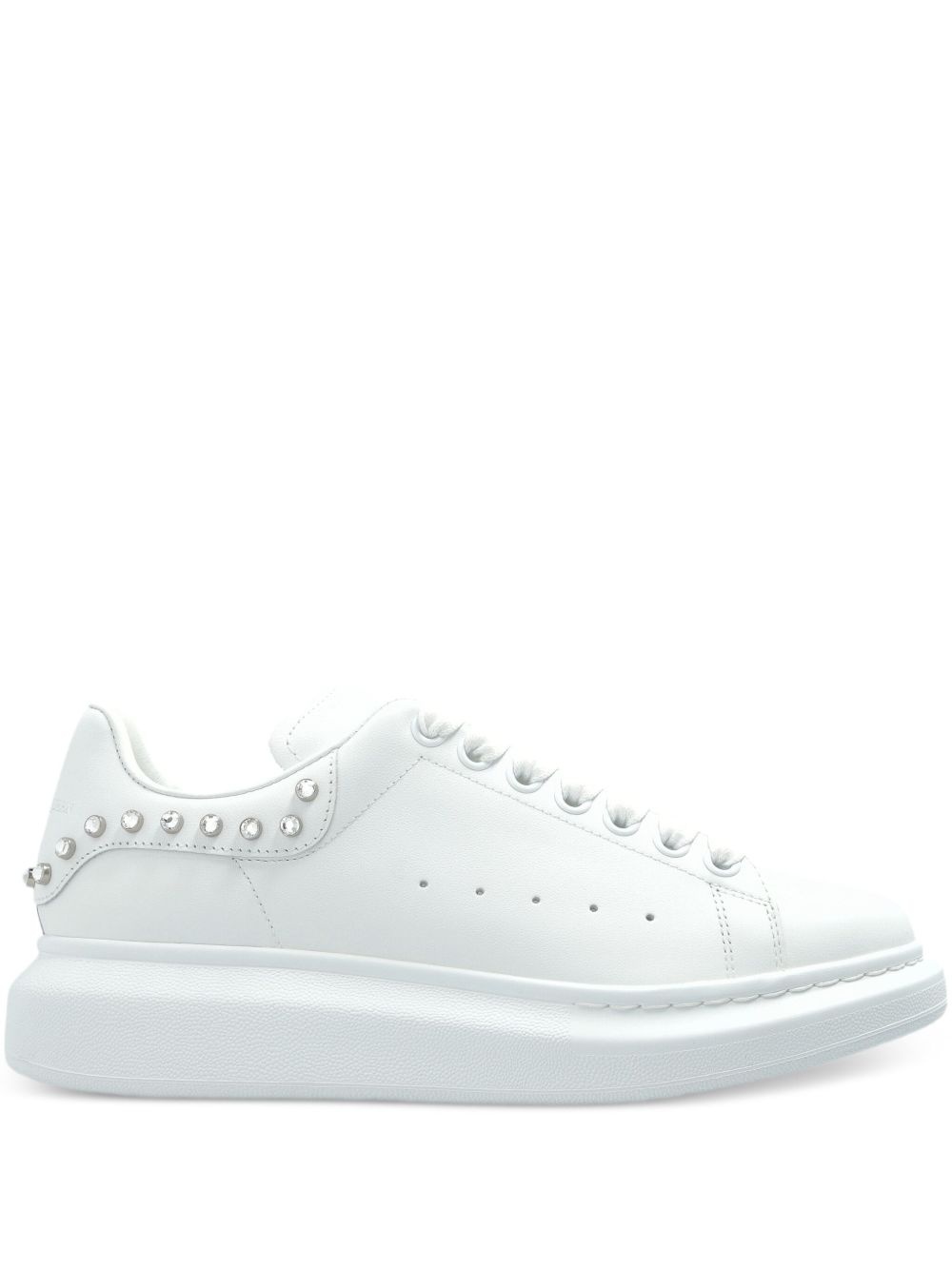stud-embellished sneakers - 1