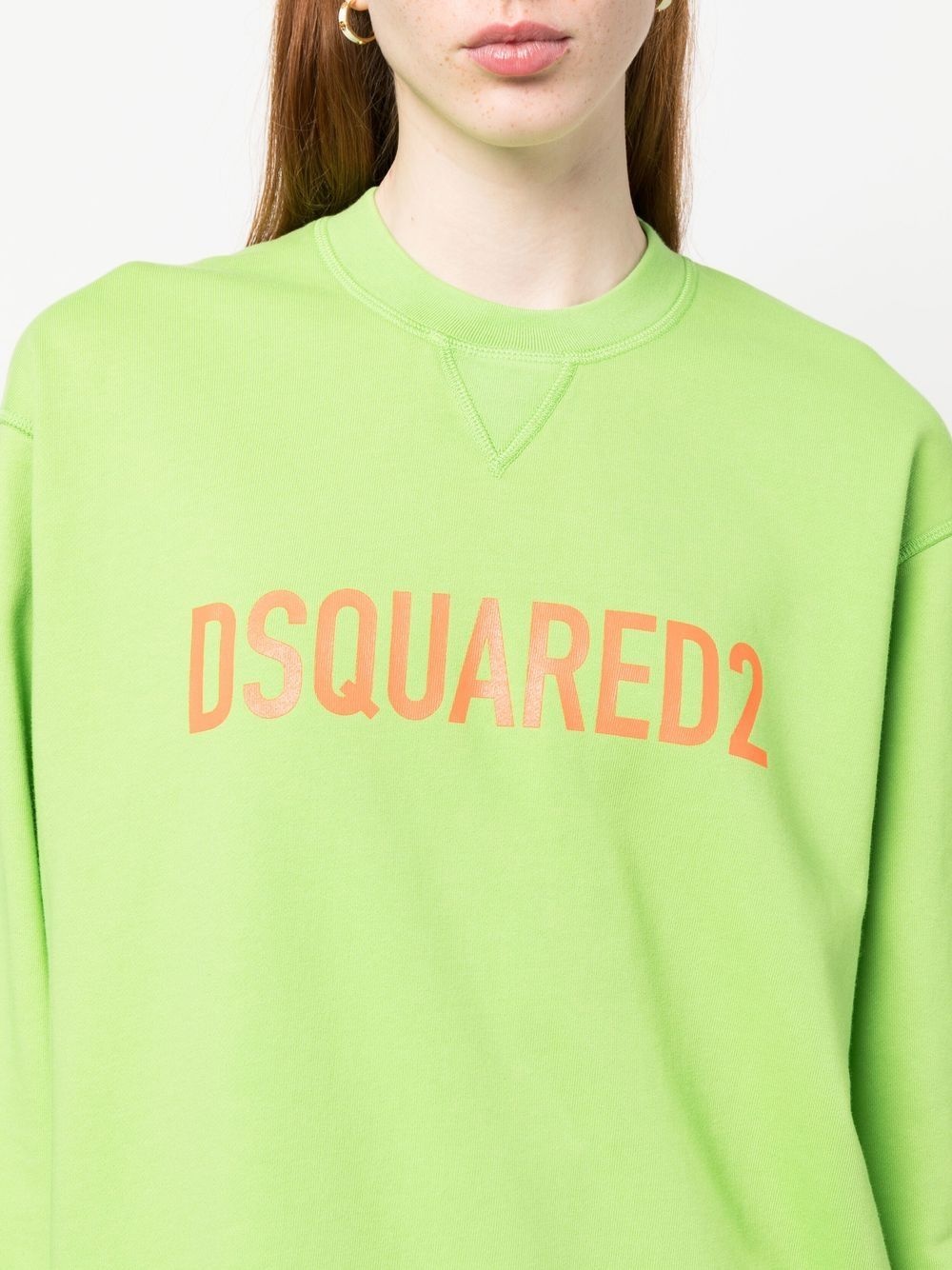 logo embroidered sweatshirt - 5