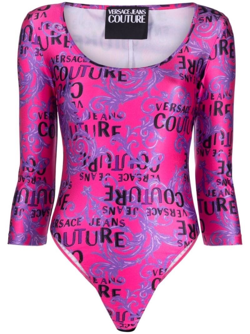 logo-print long-sleeve body - 1