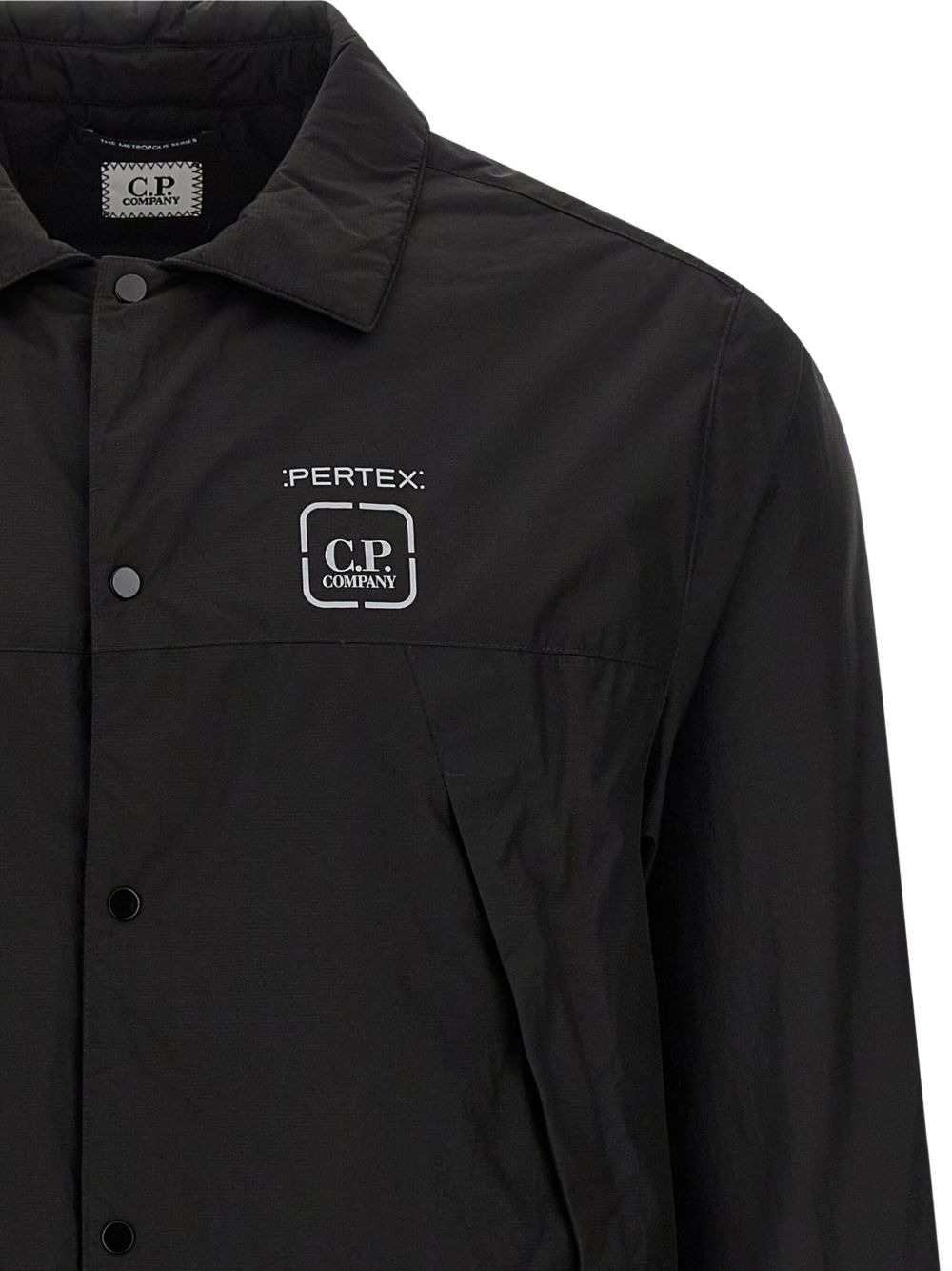 metropolis snap-button padded jacket - 4