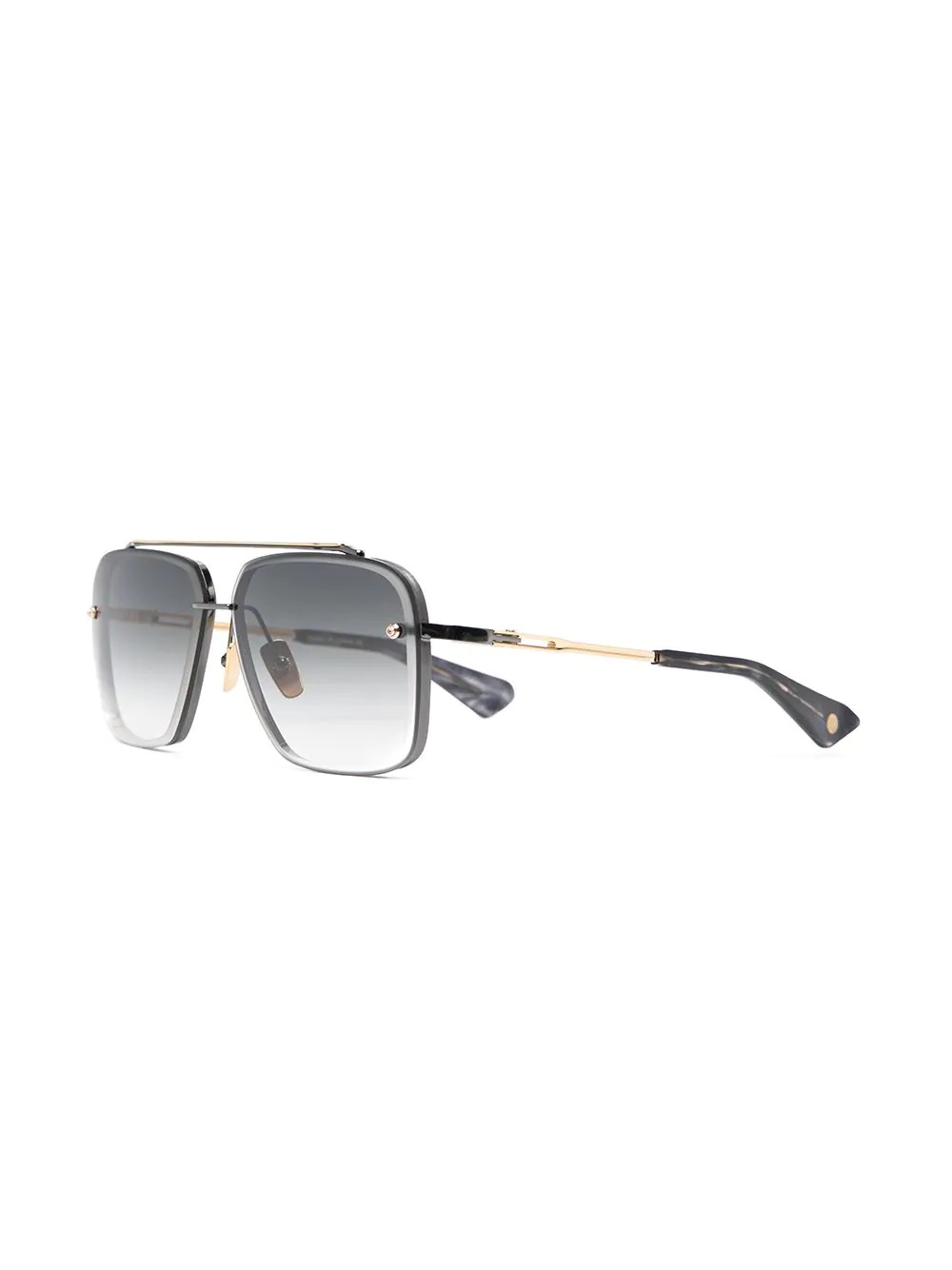 tinted pilot sunglasses - 2